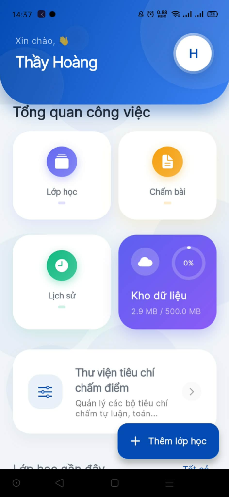 EduMate App Interface